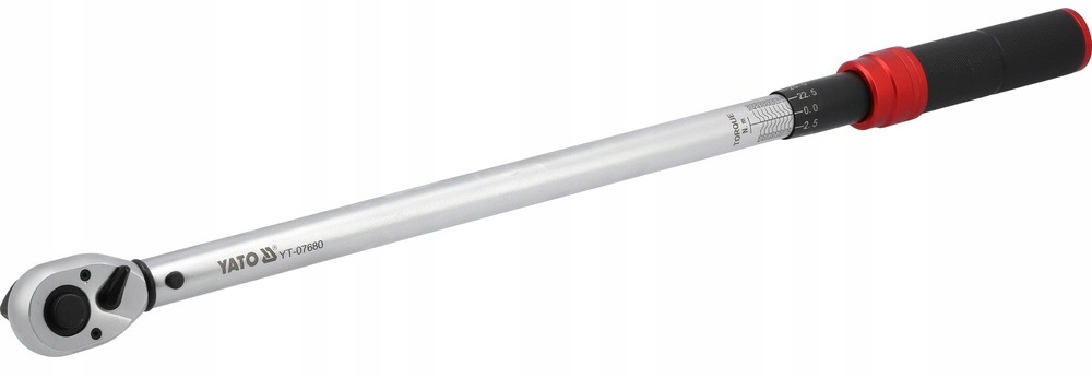 YATO KLUCZ DYNAMOMETRYCZNY 3/4" ZAKRES 100-500NM KALIBRACJA + ETUI YT-07680