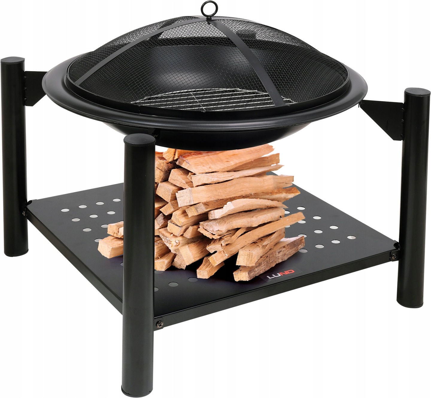 LUND PALENISKO STALOWE OGRODOWE GRILL OGNISKO RUSZT+POKRYWA POGRZEBACZ 9914
