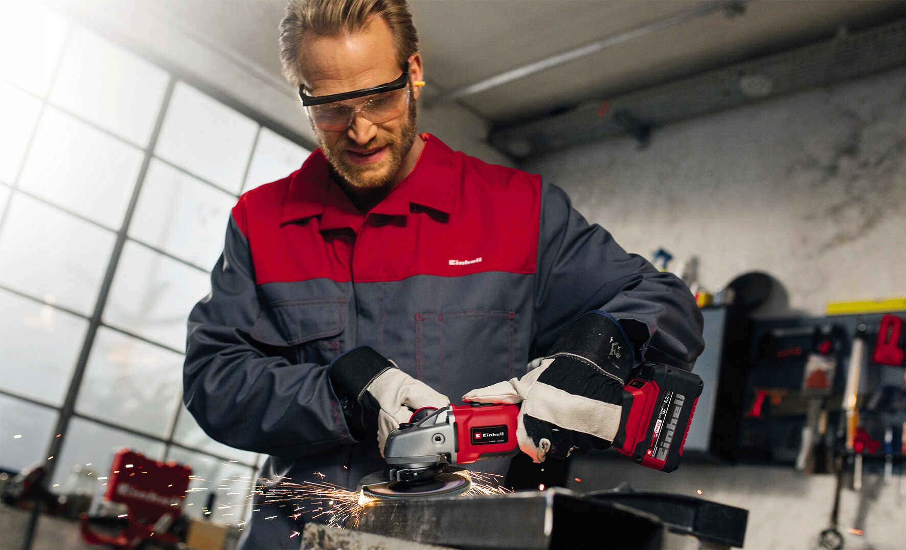 EINHELL AKUMULATOROWA SZLIFIERKA KĄTOWA TE-AG 18/150 LI BL Solo 18V 150mm