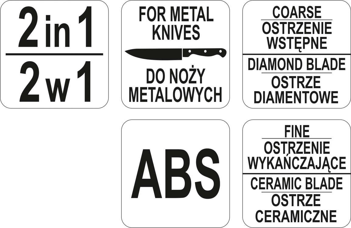 YATO OSTRZAŁKA DO NOŻY METALOWYCH 2W1 KORPUS