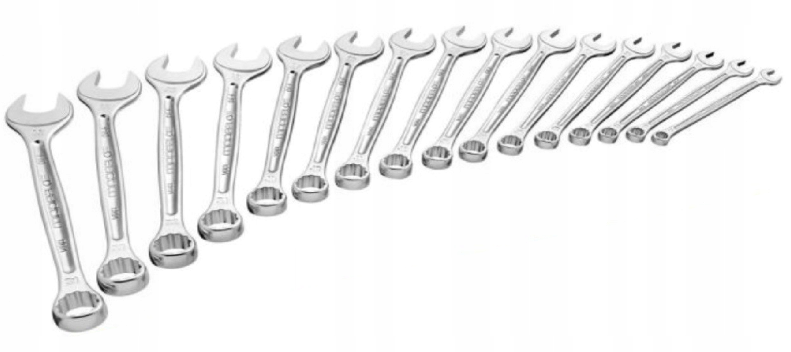 ZESTAW NARZĘDZIOWY 108el KLUCZY KLUCZE NASADOWE + PŁASKO OCZKOWE 6-22mm 12e