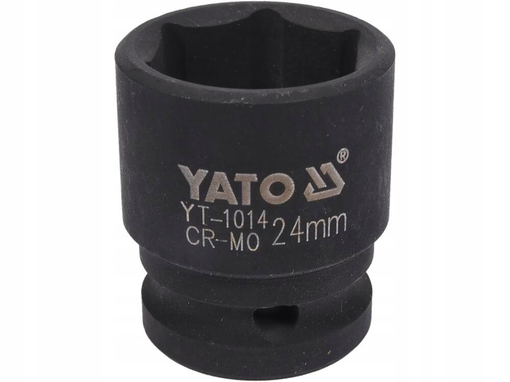 YATO NASADKA UDAROWA SZEŚCIOKĄTNA 1/2'' 24 MM AS-DRIVE FOSFATOWANA YT-1014