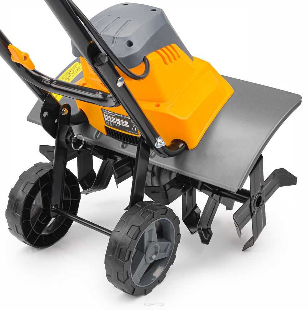 GLEBOGRYZARKA ELEKTRYCZNA KULTYWATOR DO ZIEMI GLEBY MOCNA 2000W 450mm 45cm