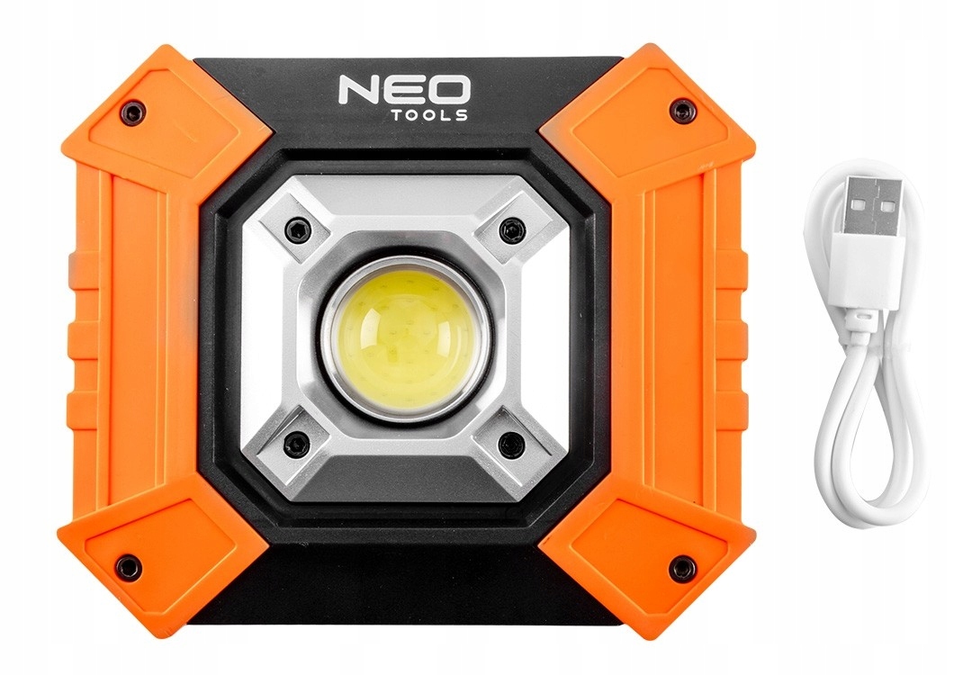 NEO LAMPA NAŚWIETLACZ BATERYJNY LED COB 750lm 10W