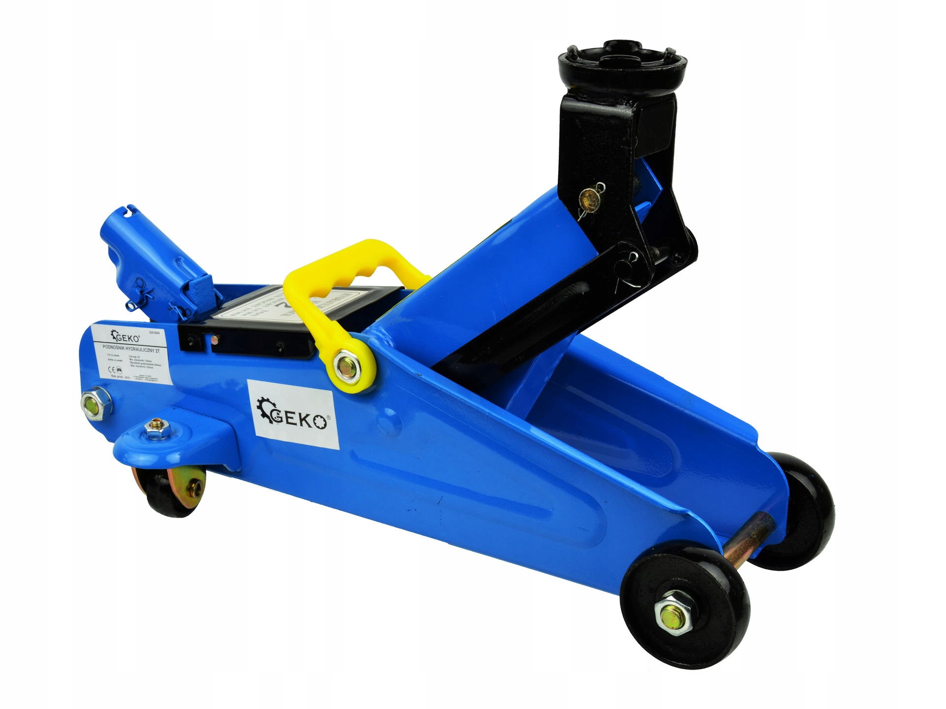 ŻABA PODNOŚNIK HYDRAULICZNY 2T LEWAREK SAMOCHODOWY CIĘŻKI 2T/9KG
