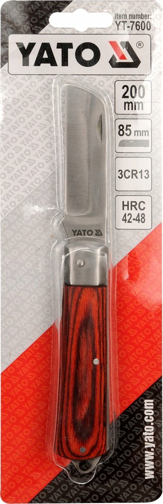 YATO NÓŻ MONTERSKI Z OSTRZEM SKŁADANY 190 mm