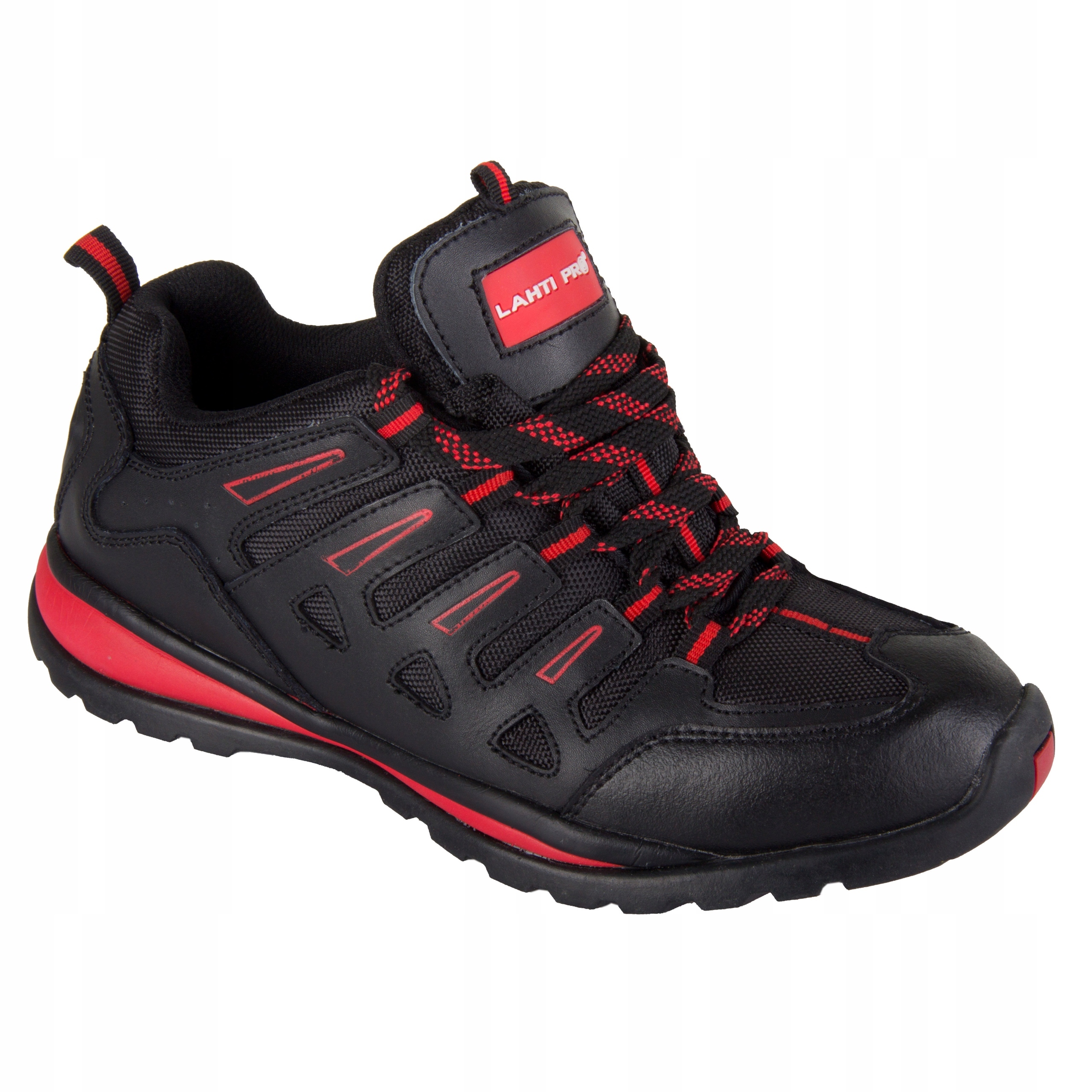 LAHTI PRO BUTY PÓŁBUTY OBUWIE ROBOCZE SKÓRA/OXFORD CZARNE SB SRA CE R. 41