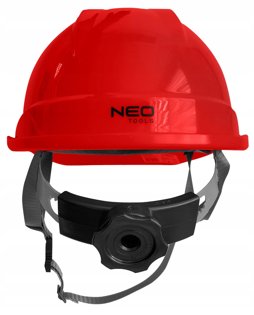 NEO HEŁM KASK BHP BUDOWLANY ROBOCZY OCHRONNY CZERW