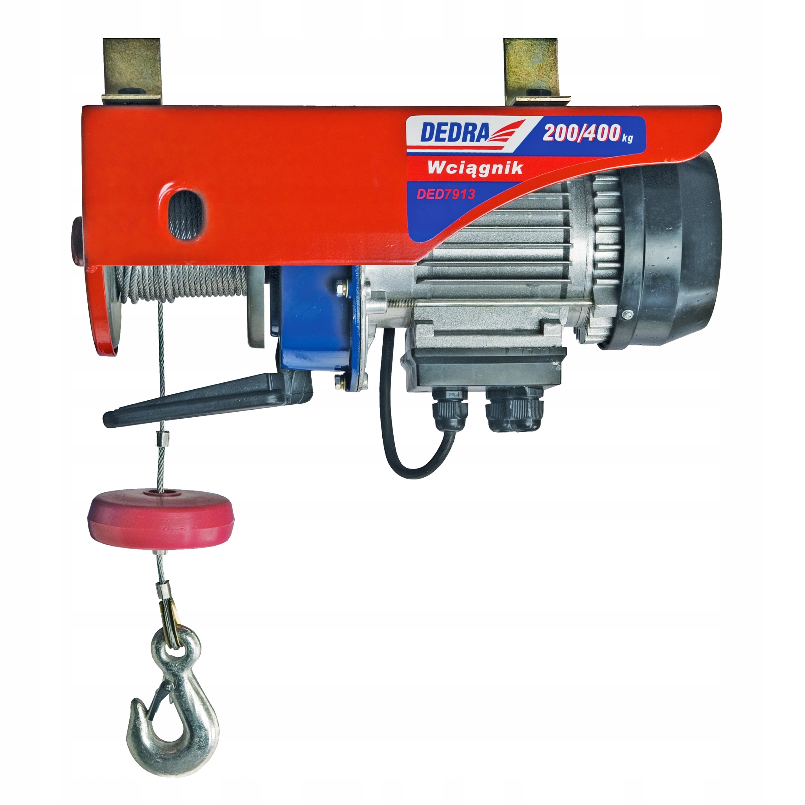 DEDRA WCIĄGARKA ELEKTRYCZNA LINOWA 1000W 200/400KG