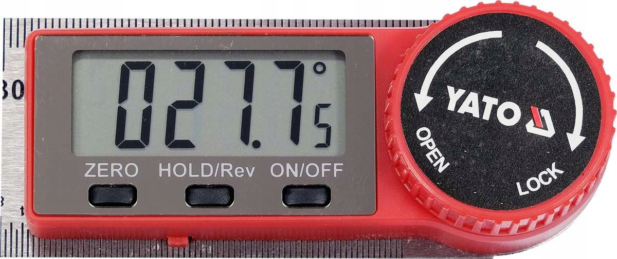 YATO KĄTOMIERZ ELEKTRONICZNY CYFROWY 500mm 360°