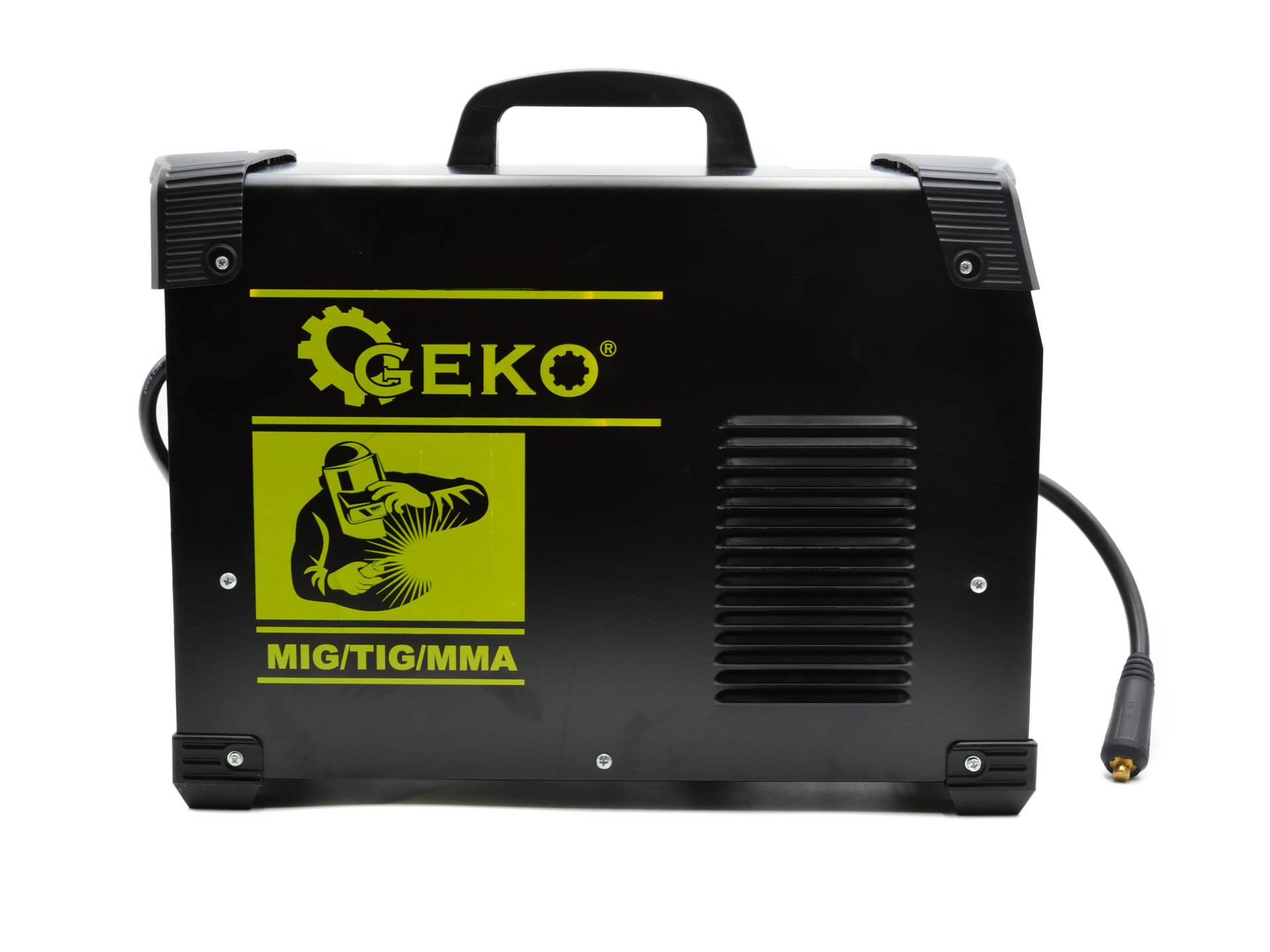 GEKO SPAWARKA 3w1 20-220A LCD MIG/TIG/MMA-220 +OSPRZĘT + MASKA G80096