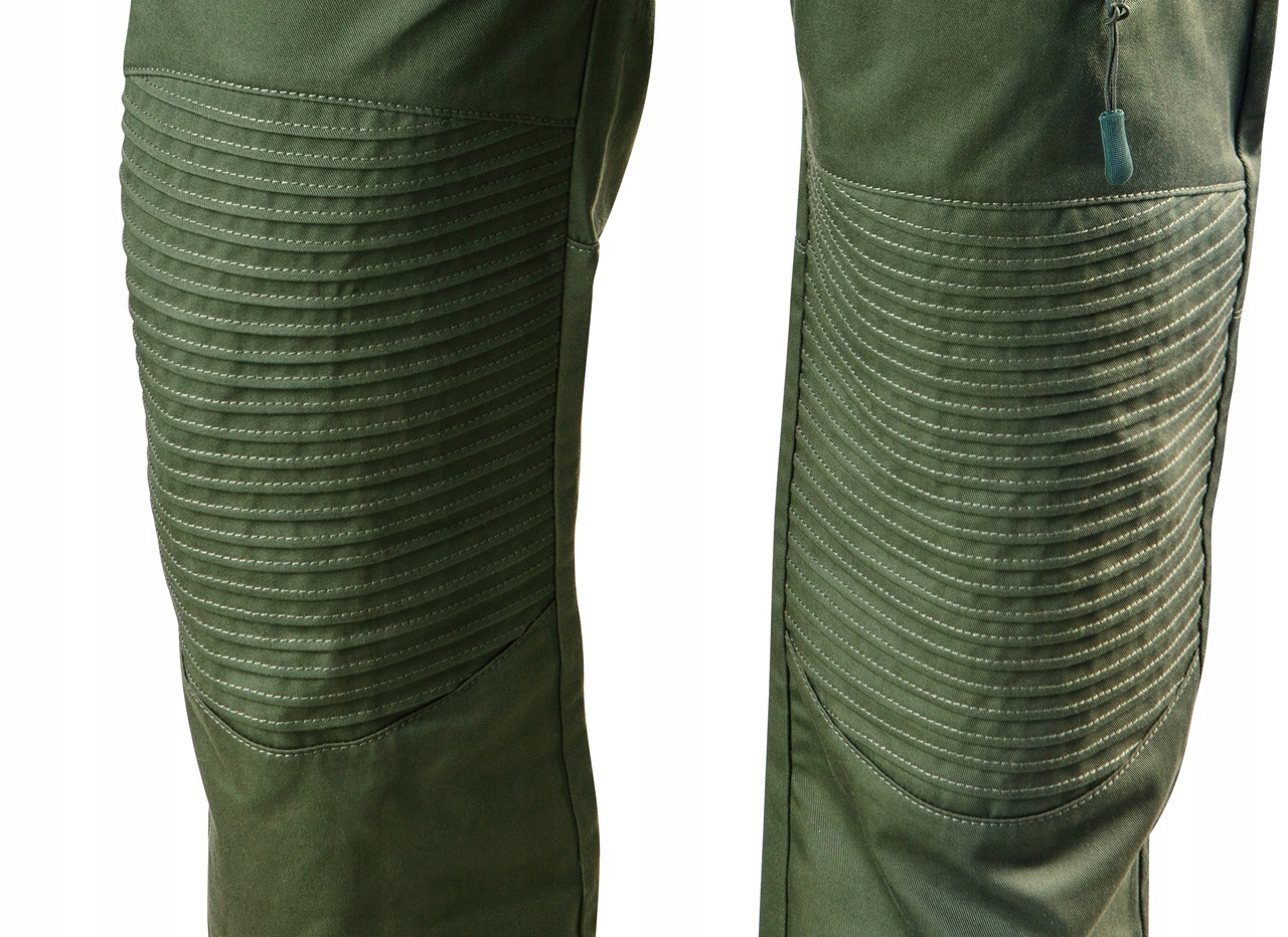 NEO SPODNIE ROBOCZE CAMO OLIVE LEŚNIKA DO PASA SURVIVAL 81-222 S/48