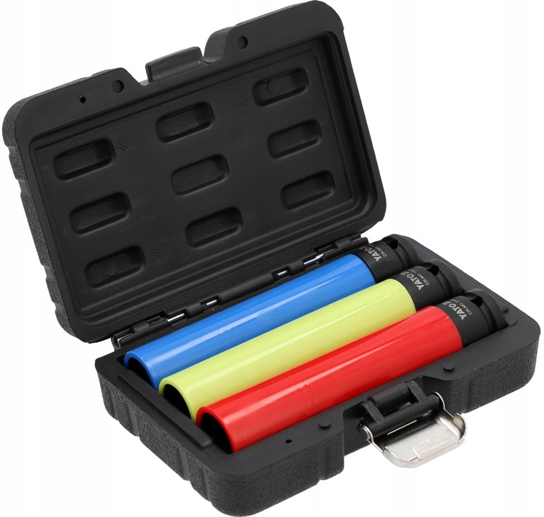 ZESTAW NASADEK DŁUGICH DO FELG ALUMINIOWYCH 1/2" 17MM, 19MM, 21MM YT-10565