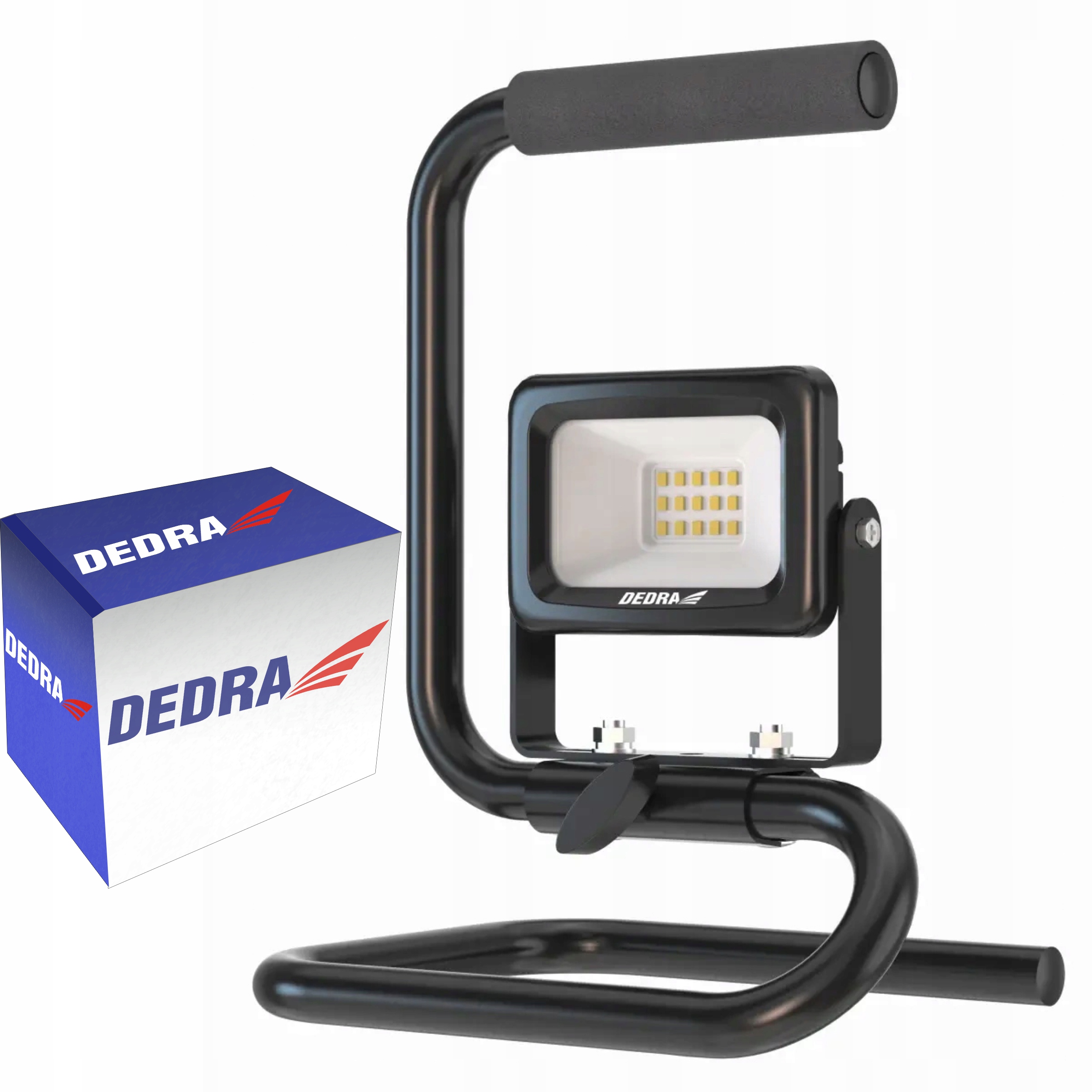 DEDRA LAMPA WARSZTATOWA LED STOJAK REFLEKTOR PRZENOŚNY BUDOWLANA 10W