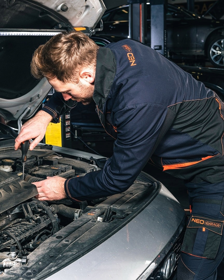 BLUZA ROBOCZA NEO GARAGE BAWEŁNA RIP KURTKA R. XXL