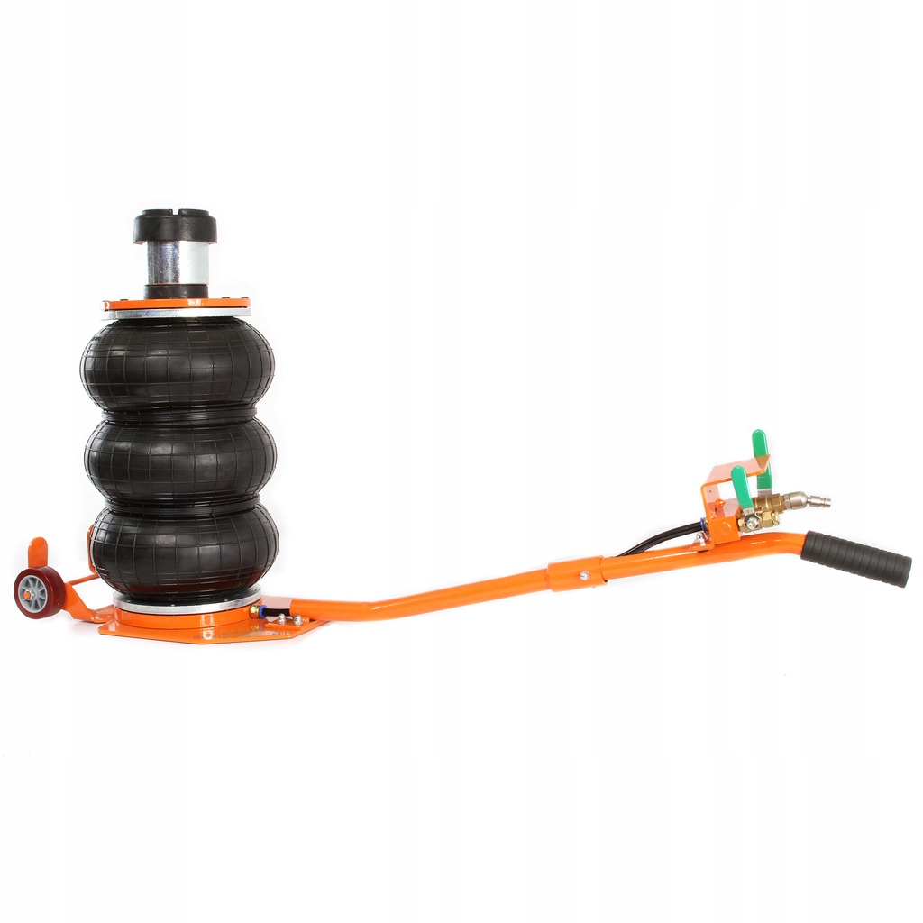 PODNOŚNIK PNEUMATYCZNY BAŁWANEK 3,5T PRZYSTAWKĄ BJC PODUSZKOWY SAMOCHODOWY