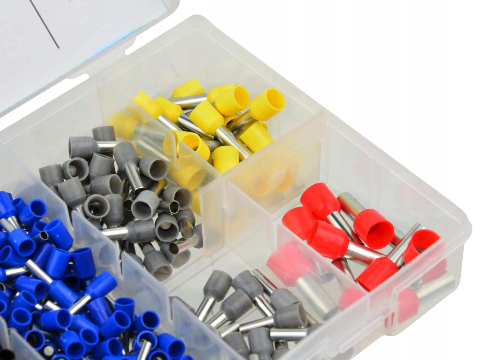 GEKO ZESTAW KOŃCÓWEK I KONEKTORÓW KABLOWYCH 685 SZTUK G02815 KOMPLET