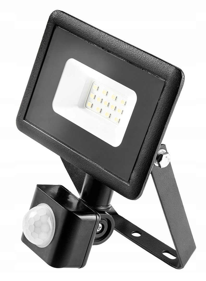 NEO REFLEKTOR CZUJNIKIEM RUCHU SMD 10W 800 LM 230V