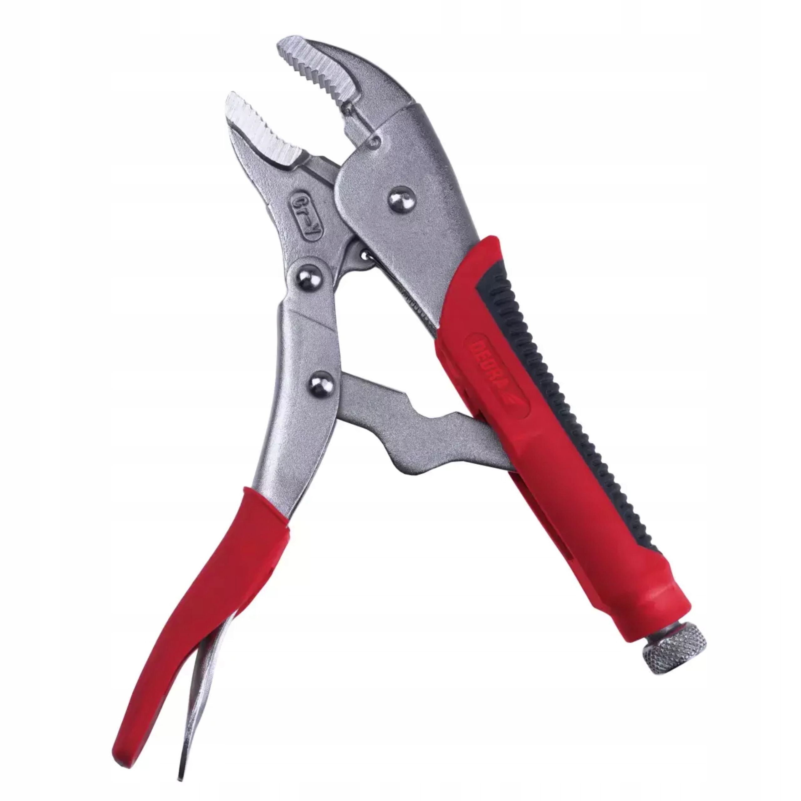 DEDRA SZCZYPCE ZACISKOWE UNIWERSALNE OKRĄGŁE 250MM CrV UCHWYTY TPR 1260P06