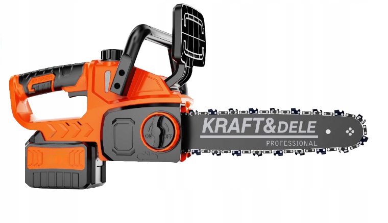 PIŁA PILARKA AKUMULATOROWA +4Ah 21V ŁAŃCUCHOWA 12" ZESTAW XXL KRAFT&DELE