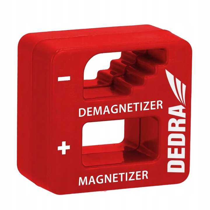 DEDRA MAGNETYZER I DEMAGNETYZER 2W1 DO BITÓW I KOŃCÓWEK WKRĘTAKOWYCH ŚRUB