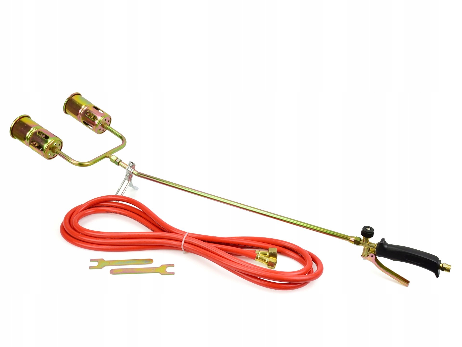 GEKO PALNIK GAZOWY DEKARSKI DO PAPY OPALANIA PODWÓJNA DYSZA 60MM G20006