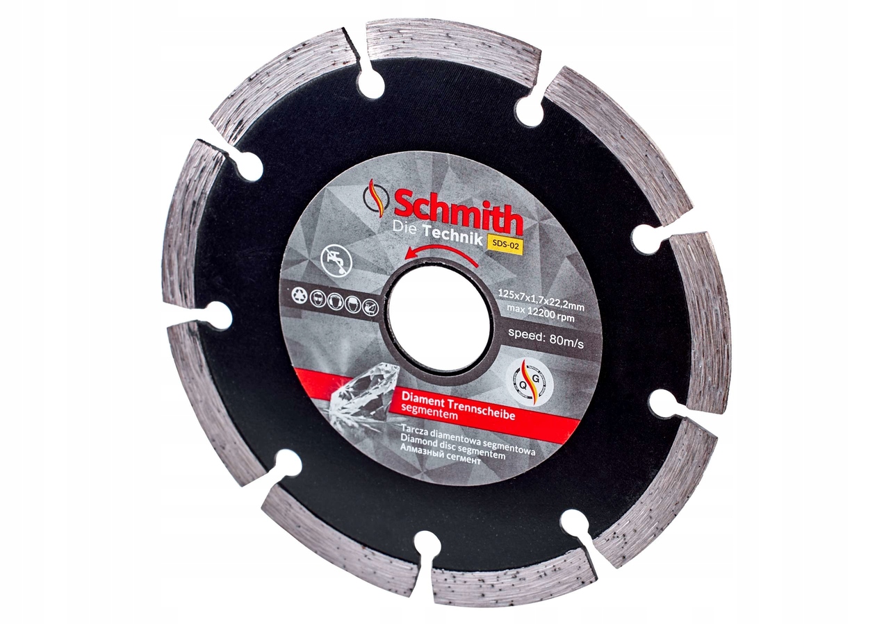 SCHMITH TARCZA DIAMENTOWA SEGMENTOWA 115 MM