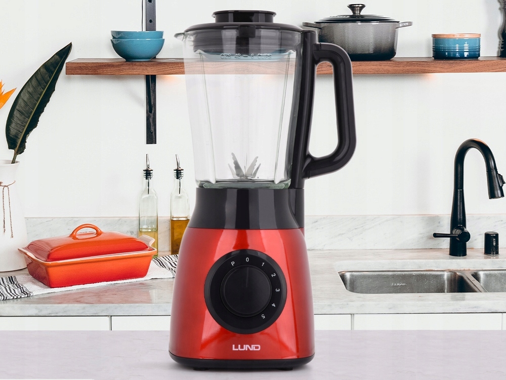 BLENDER KIELICHOWY 600W SZKLANY REGULACJA LUND