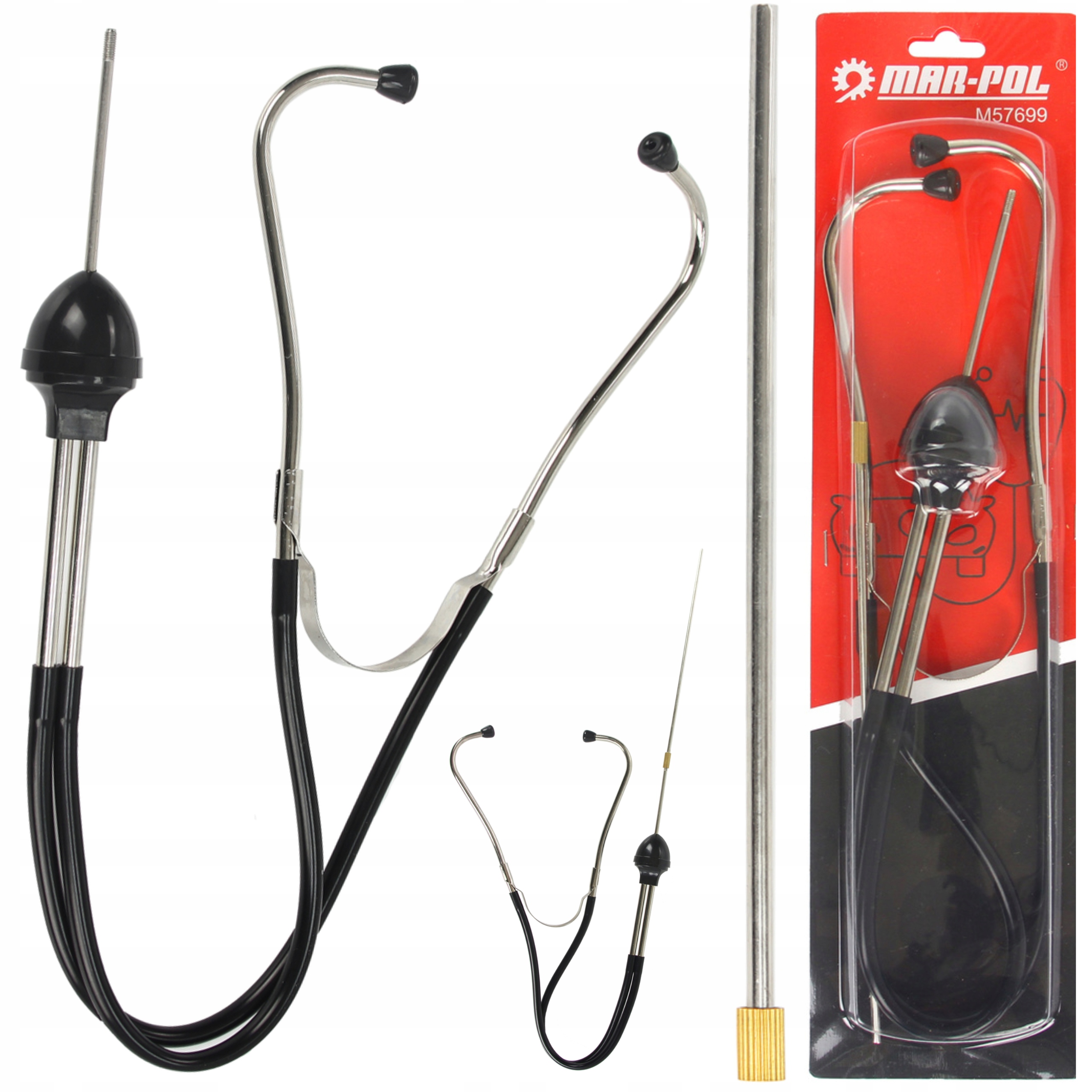 STETOSKOP DIAGNOSTYCZNY WARSZTATOWY-SAMOCHODOWY MAR-POL M57699