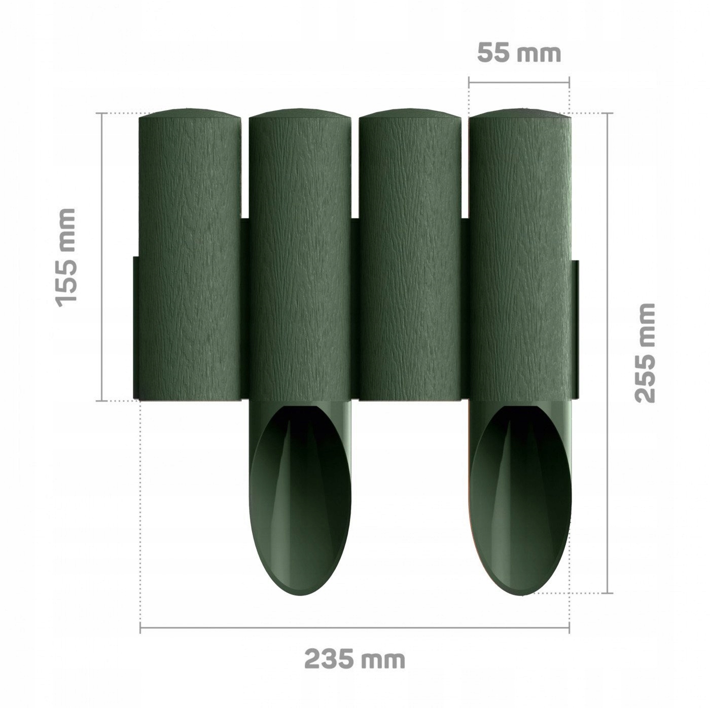 CELLFAST PALISADA OGRODOWA OBRZEŻE 15,5x230cm ZIEL
