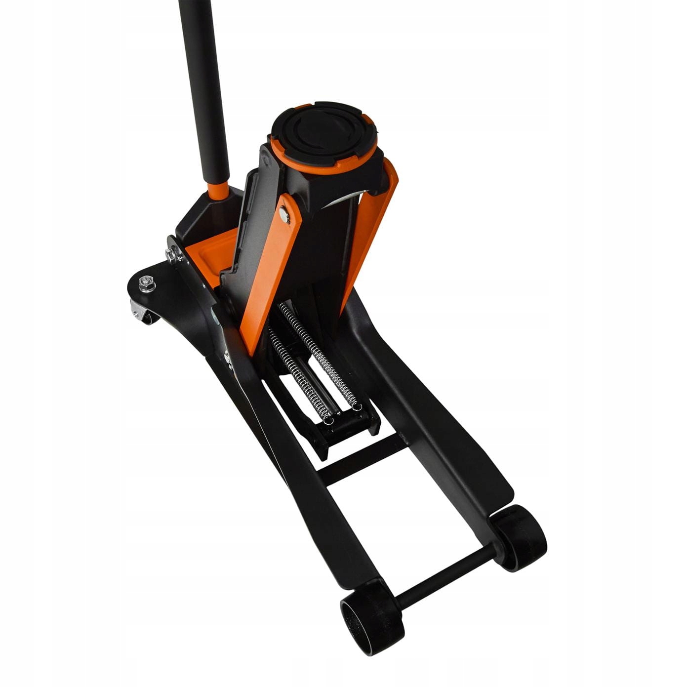 PODNOŚNIK SAMOCHODOWY HYDRAULICZNY ŻABA LEWAREK 4t 95-552mm 2 TŁOKI +GUMA