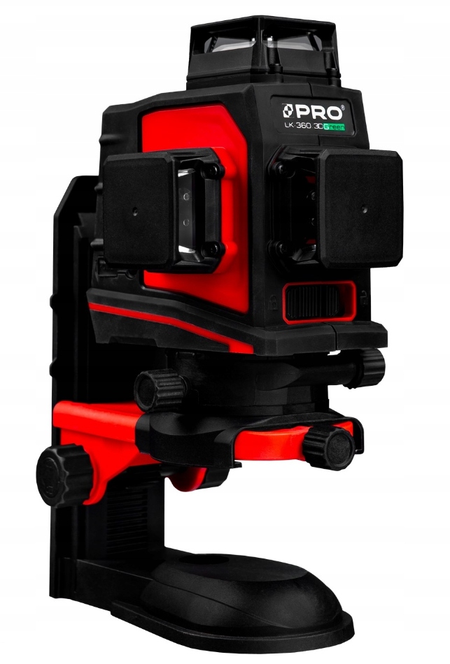 PRO LK-360.3DG LASER PŁASZCZYZNOWY KRZYŻOWY 3D 360 +AKCESORIA WALIZKA