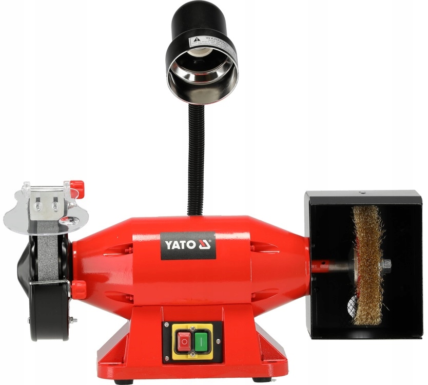 YATO SZLIFIERKA STOŁOWA YATO DWUTARCZOWA KAMIENIOWA 520W 150x32mm PODWÓJNA