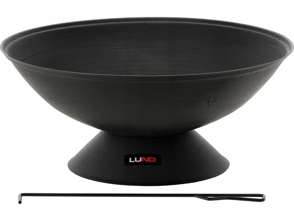 LUND PALENISKO OGRODOWE ŻELIWNE ZAOKRĄGLONE 56CM POGRZEBACZ 7,7KG LUND99716