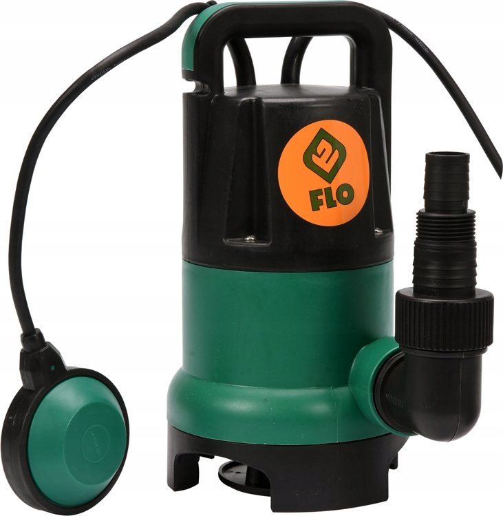 POMPA ZANURZENIOWA DO WODY BRUDNEJ 400W Flo 79771 PŁYWAK + WĄŻ PCV 1" 20m