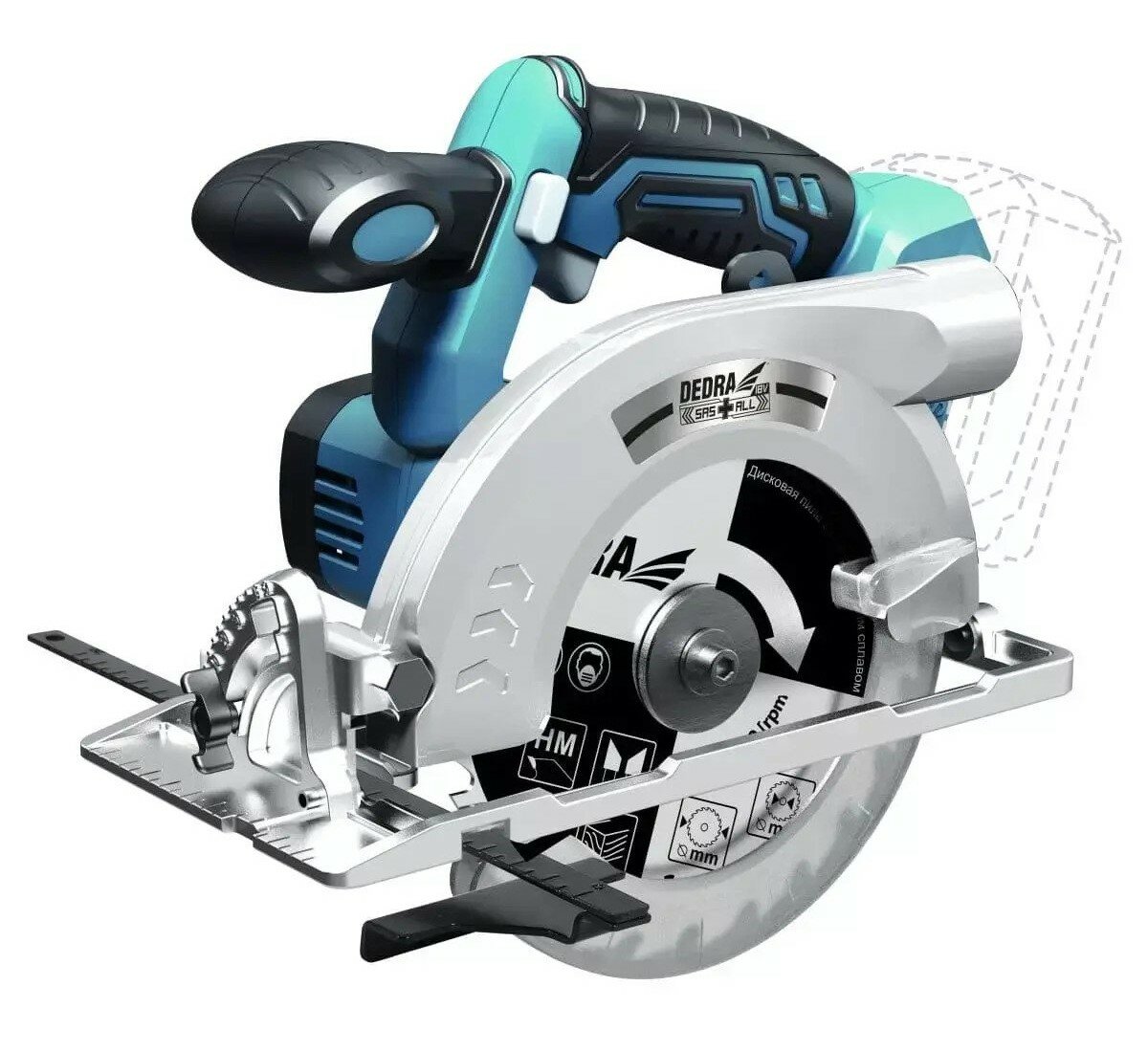 PILARKA TARCZOWA BEZSZCZOTKOWA DED7164 DEDRA +5AH