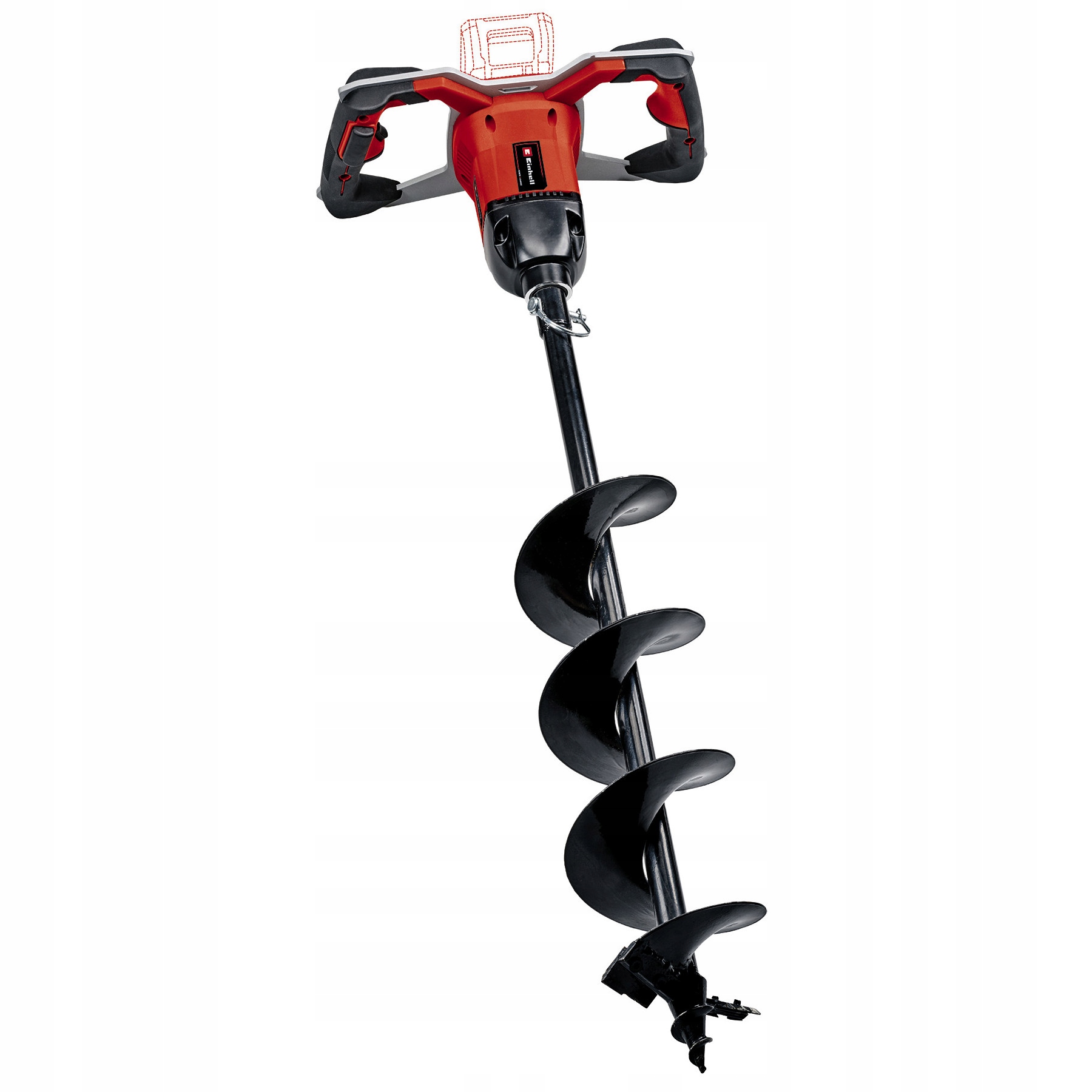 EINHELL WIERTNICA GLEBOWA ŚWIDER AKU 18V 80x15cm BEZSZCZOT GP-EA 18/150 Li