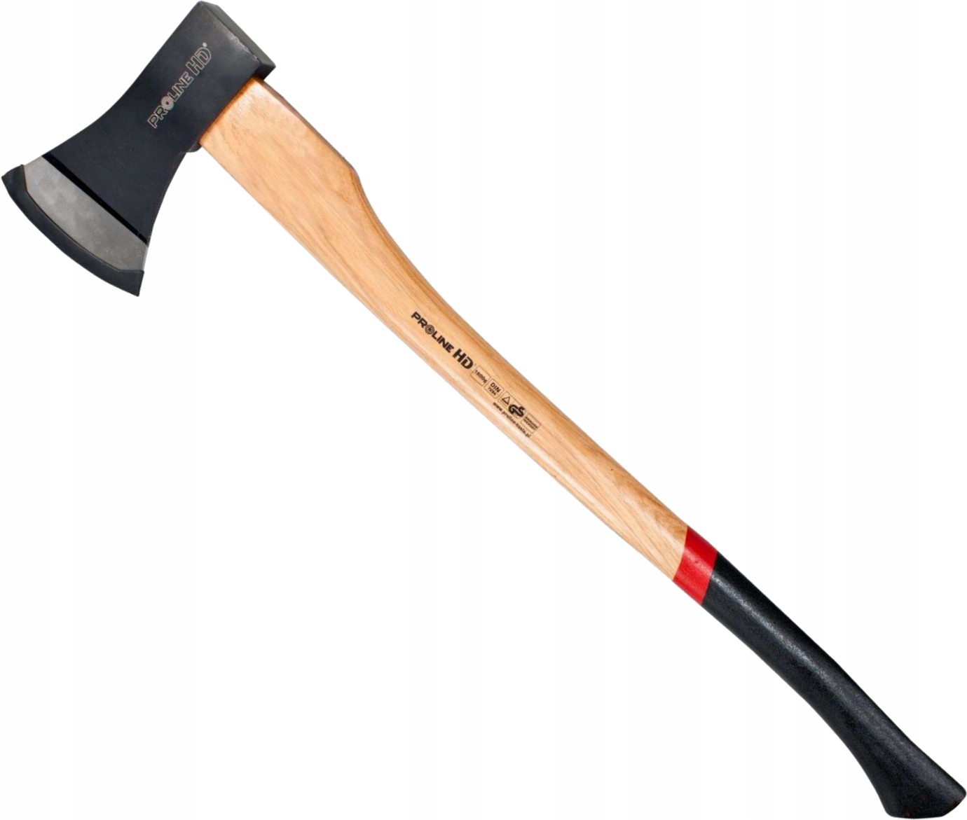 PROLINE SIEKIERA HARTOWANA Z TRZONKIEM DREWNIANYM HIKOROWYM 1600G HD 12736
