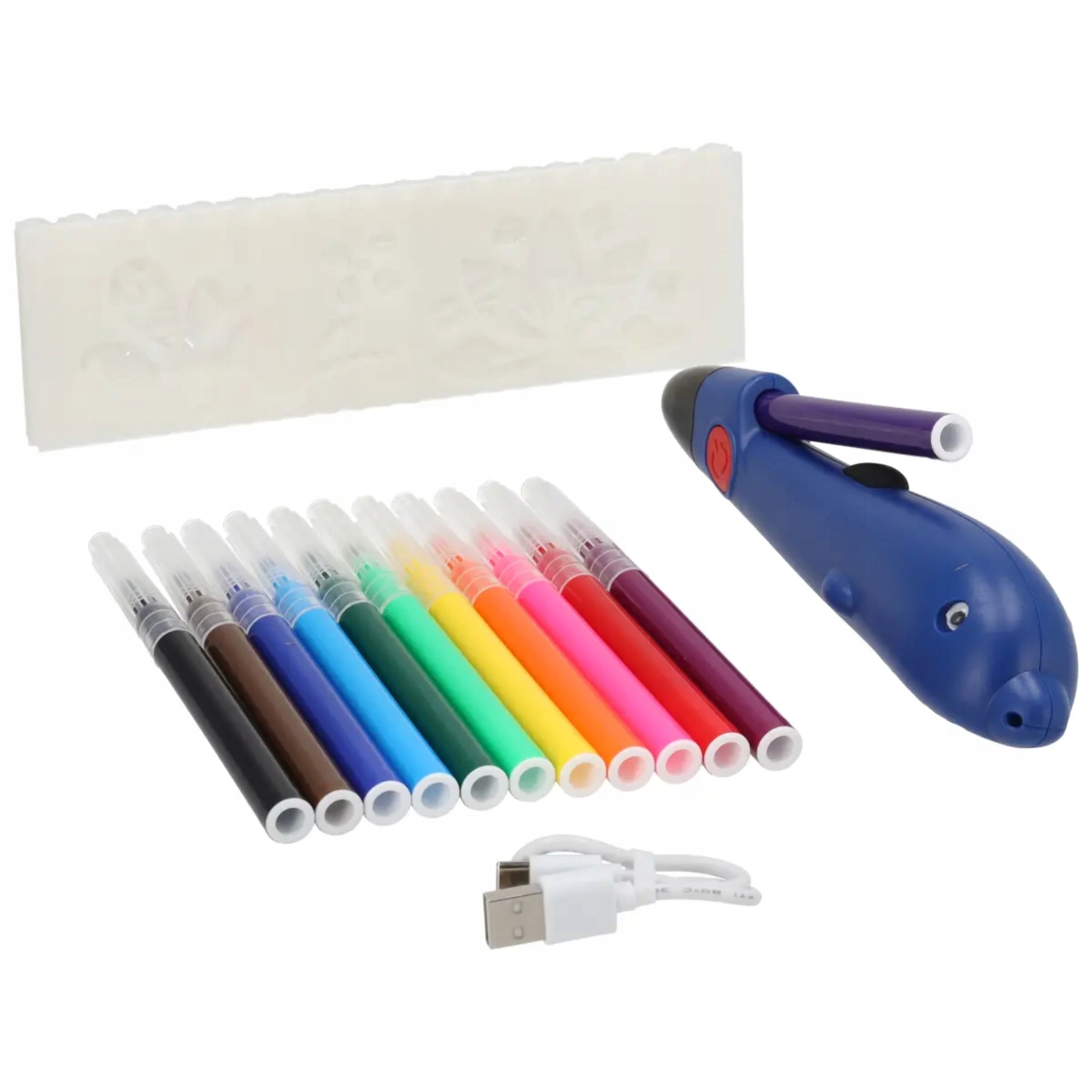 DEDRA KIDS PISAK DO GRAFFITI MARKERY SZABLONY BEZPRZEWODOWY USB M315.030