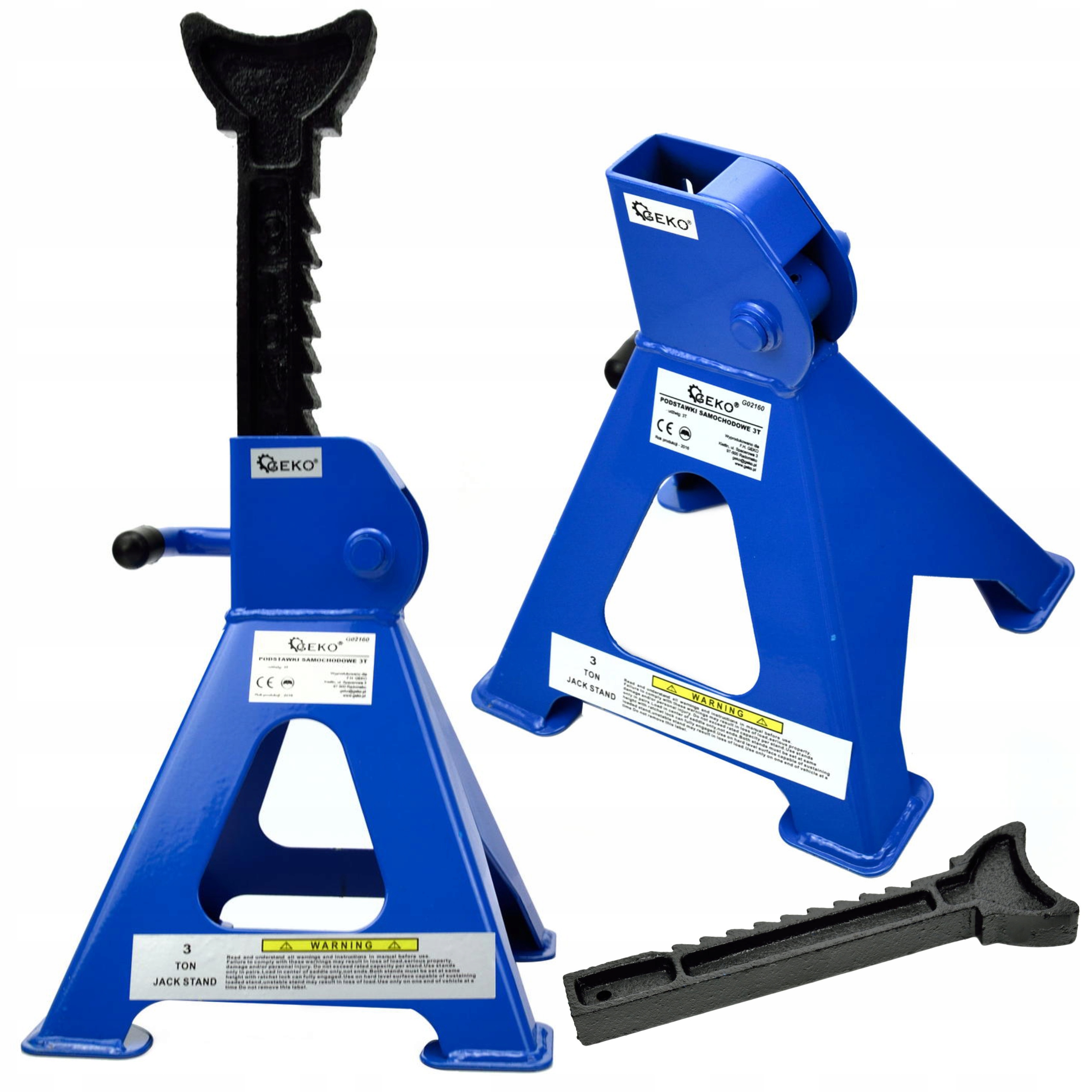 KOBYŁKI WARSZTATOWE PODSTAWKI 3T STOJAKI KOZIOŁKI 2szt 290-420MM 3 TONY