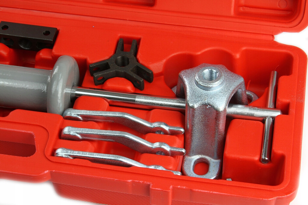 MAR-POL ZESTAW ŚCIĄGACZ ŁOŻYSK PIASTY BEZWŁADNOŚCIOWY WALIZKA M06002