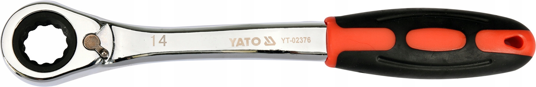 YATO KLUCZ OCZKOWY ODGIĘTY Z GRZECHOTKĄ 14MM WARSZTAT SERWIS YT-02376