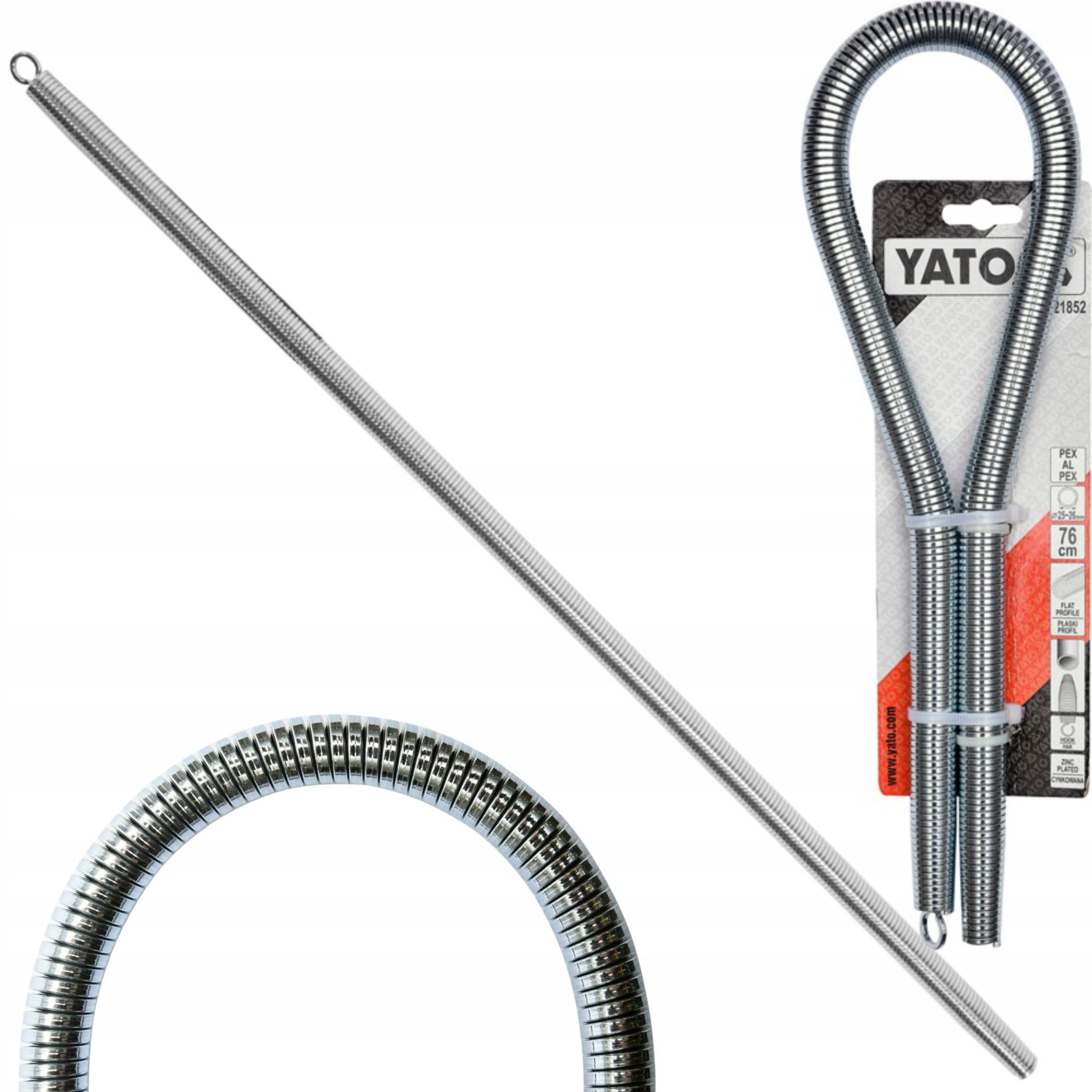 YATO SPRĘŻYNA WEWNĘTRZ DO GIĘCIA RUR PEX-AL-PEX 25/26MM YT-21852