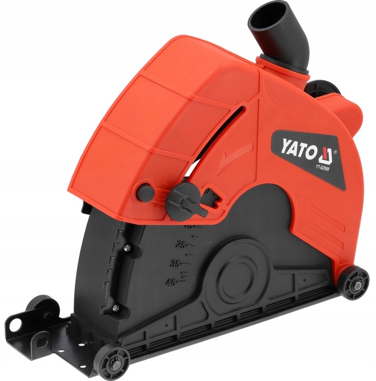 YATO OSŁONA DO BRUZDOWANIA 180MM DO DUŻEJ SZLIFIERKI KĄTOWEJ NA DWIE TARCZE