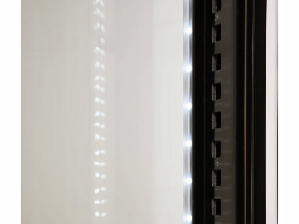 WITRYNKA CHŁODNICZA PRZESZKLONA OKRĄGŁA 48x103 CM