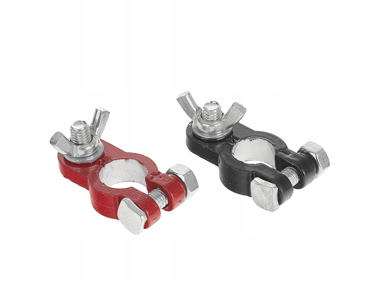 GEKO KOMPLET ZESTAW KLEMY ALUMINIOWE DO AKUMULATORA 2 ELEMENTY G02406