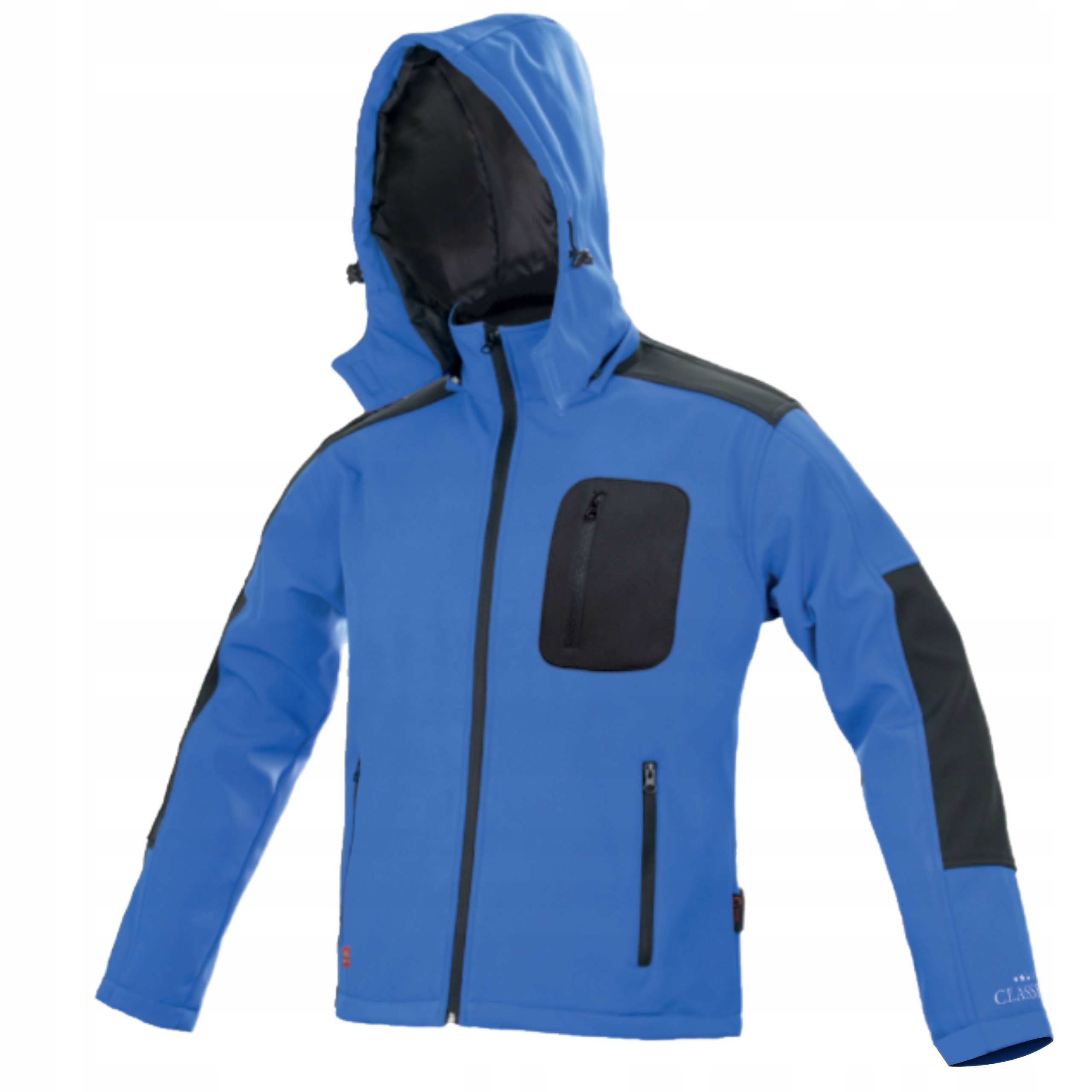 SOFTSHELL KURTKA MĘSKA DAMSKA ROBOCZA BHP WODOODPORNA KAPTUR SPORTOWA r. M