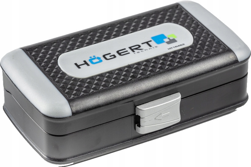 HOGERT ZESTAW NASADKI BITY KLUCZE NASADOWE KOMPLET KLUCZY NASADOWYCH 38szt.