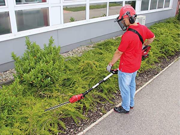 EINHELL NOŻYCE AKUMULATOROW TELESKOPOWE REGULOWANE DO ŻYWOPŁOTU GE-HH 18/45