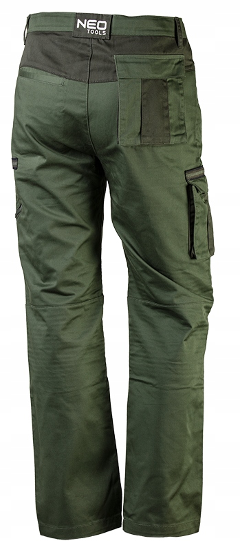 NEO SPODNIE ROBOCZE CAMO OLIVE LEŚNIKA DO PASA SURVIVAL 81-222 S/48